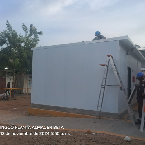 Remodelación de oficina de control e instalaciones